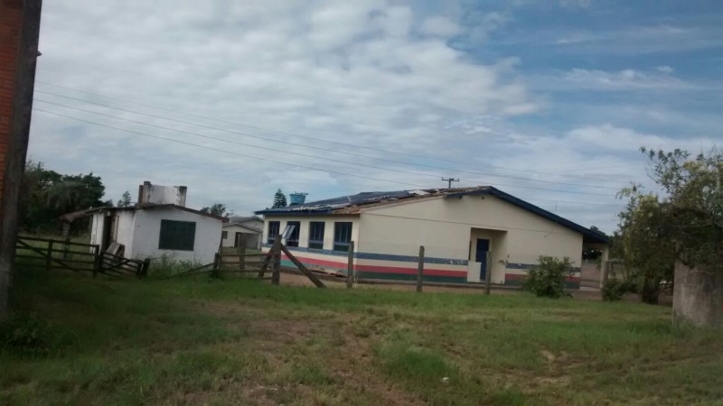 Casa destelhada