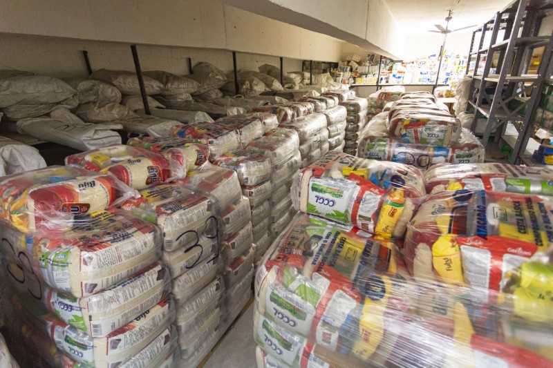 Todos os donativos recebidos são entregues aos que mais precisam