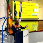 Subchefe de Proteção e Defesa Civil do RS, coronel Marcus Vinícius Gonçalves Oliveira.