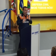 Coordenador Regional, tenente Cristiano Machado.