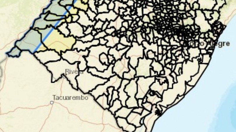 Alerta para cheia na regi&atilde;o do Baixo Uruguai, rio em eleva&ccedil;&atilde;o no trecho entre S&atilde;o Borja e Uruguaiana   