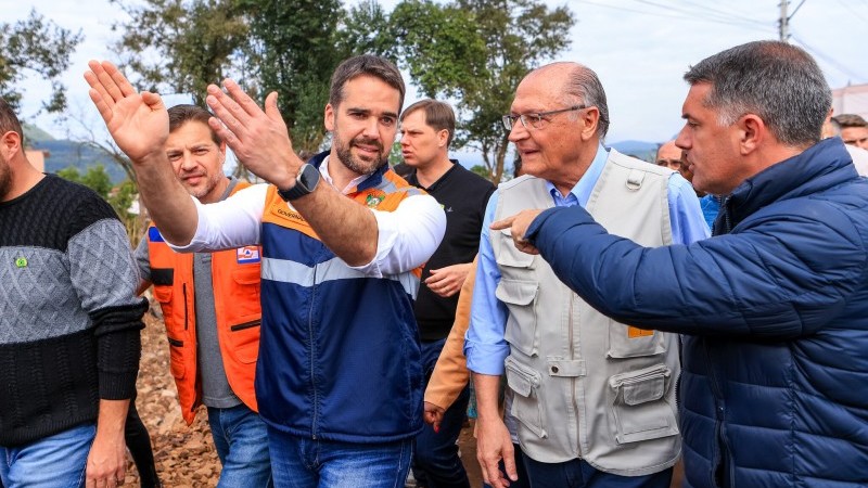 Leite e Alckmin em Roca Sales