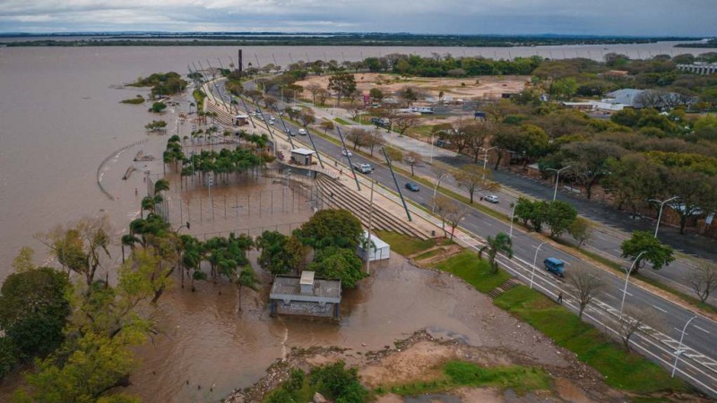 Guaíba inundação edit