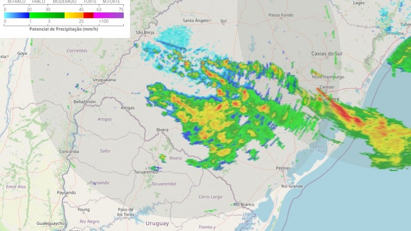 Radar imagem ilustrativa