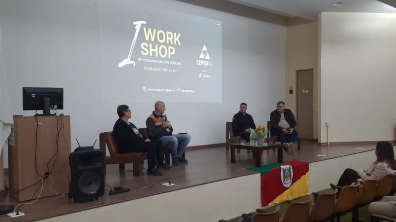 CEPED RS REALIZOU O I WORKSHOP DE PESQUISADORES