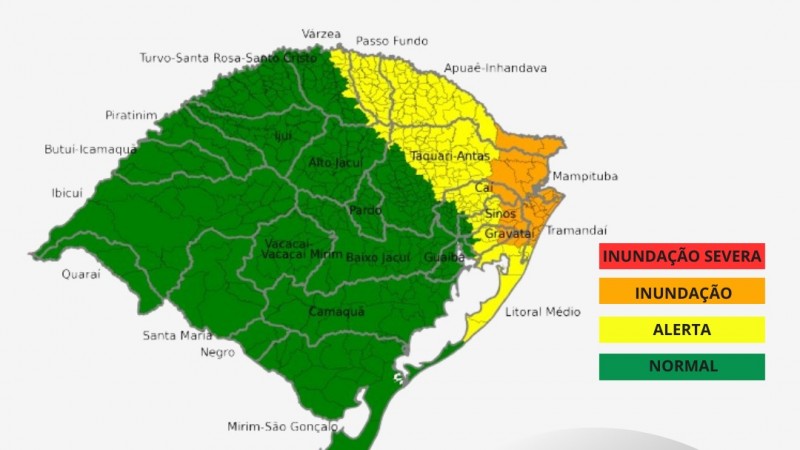 Áreas hidrológicas