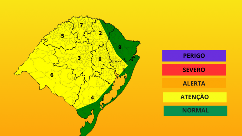 temperaturas elevadas e baixa umidade relativa do ar.