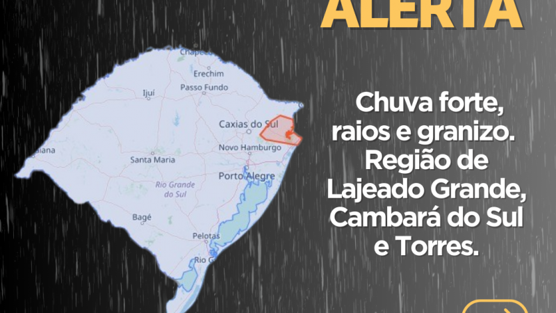 Defesa civil alerta