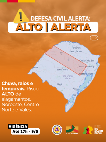 Vigência: 17h de 9 de maio