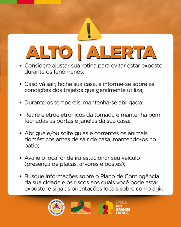 Comportamentos esperados