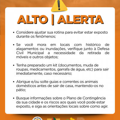Comportamentos esperados
