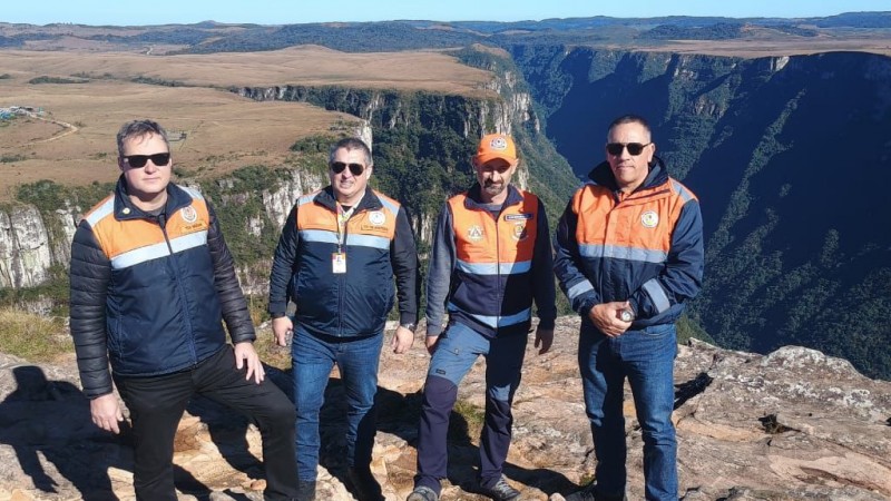 Defesa Civil Estadual realiza visitas t&eacute;cnicas repassa orienta&ccedil;&otilde;es a munic&iacute;pios e acompanha eventos em universidades 