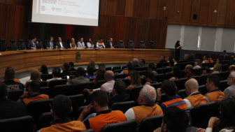 Defesa Civil fala sobre mudanças climáticas e planos de contingência em seminário do MPRS