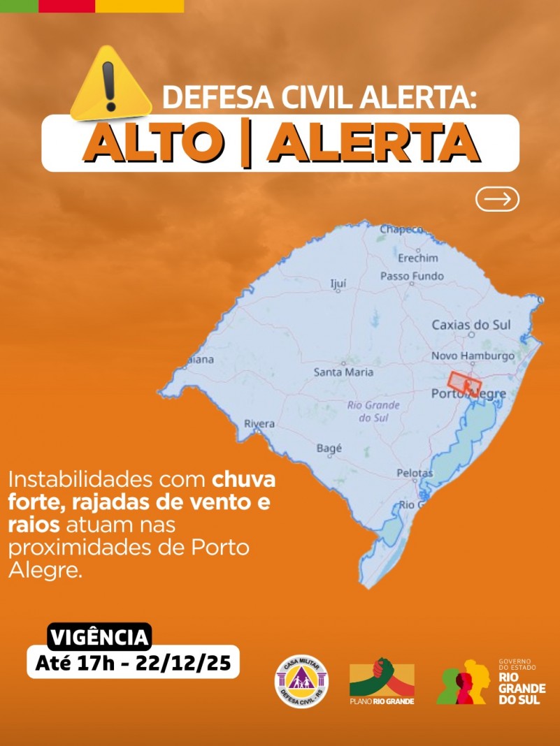 alerta laranja