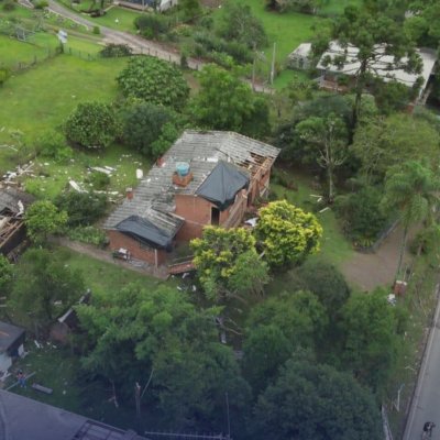 Defesa Civil classifica como tornado o evento em  Farroupilha
