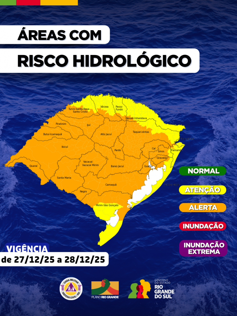 Aviso  hidrol&oacute;gico