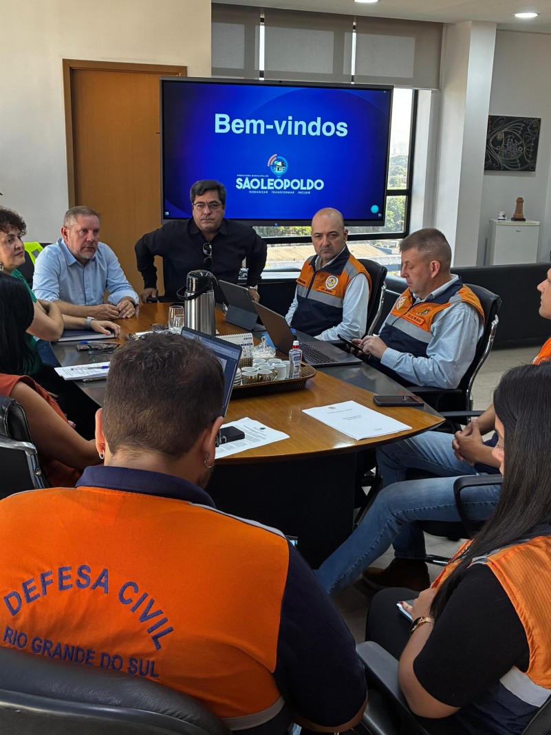 Defesa Civil e munic&iacute;pio de S&atilde;o Leopoldo alinham presta&ccedil;&atilde;o de contas