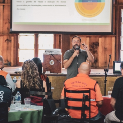 Pavilhões da Festa da Uva recebem reunião do projeto Previne Taquari-Antas
