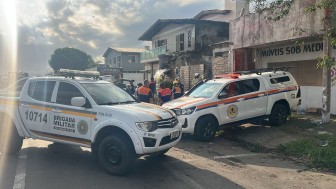Durante todo o dia, for&ccedil;as de resposta do Estado atuaram na busca dos corpos e no rescaldo no local