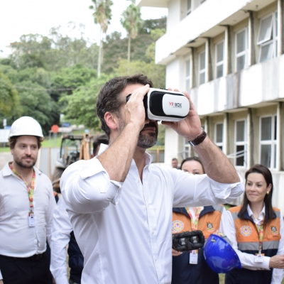 Governo do RS realiza lançamento da Pedra Fundamental do Centro Estadual de Gestão Integrada de Riscos e Desastres