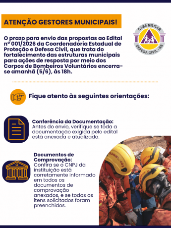 Edital n&ordm; 001/2026 - dicas