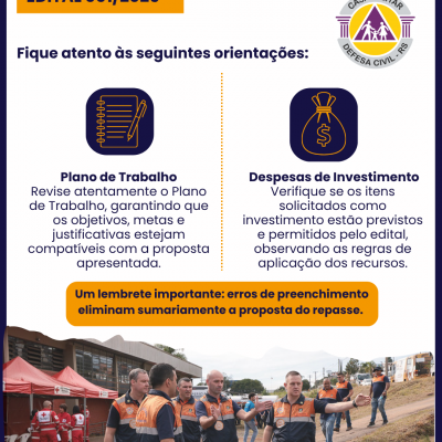 Edital nº 001/2026 - dicas